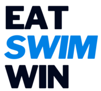 eat swim win logo